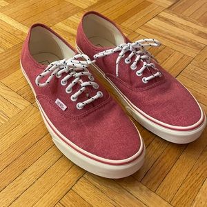 Vans - Men’s Red Authentic Shoes (11.5)